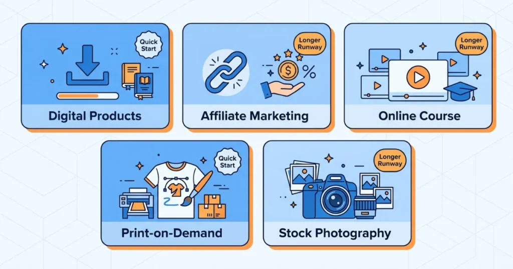 Five fastest passive income category cards