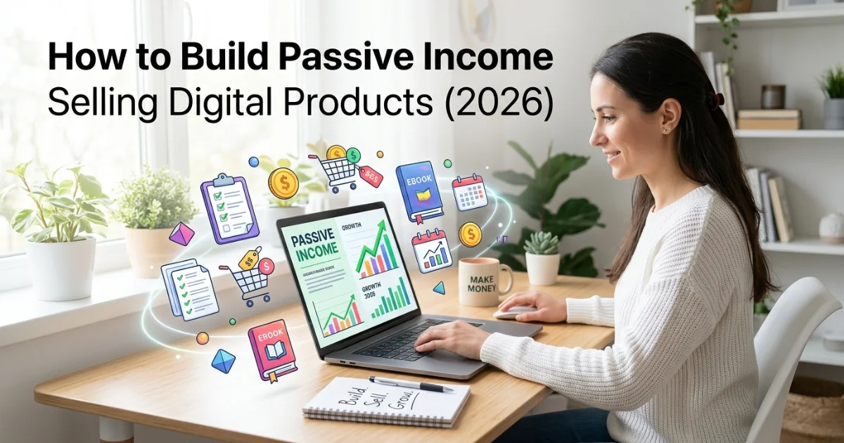 How to Build Passive Income Selling Digital Products (2026)