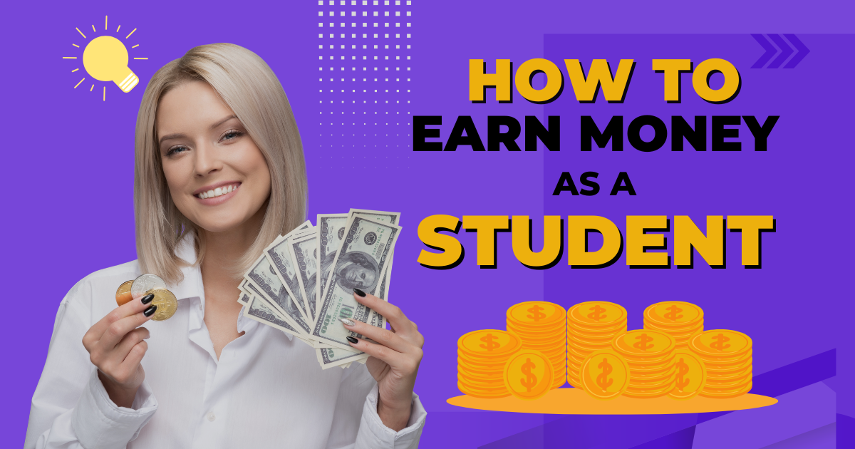 Earn money online as a student
