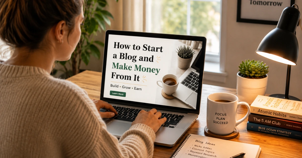 How to Start a Blog and Make Money From It