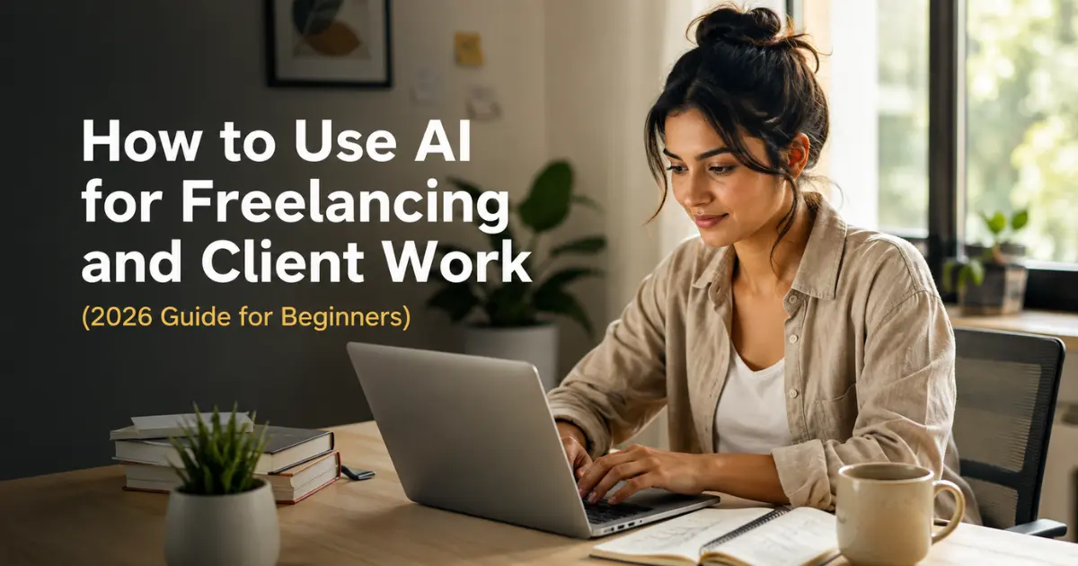 How to Use AI for Freelancing and Client Work (2026 Guide for Beginners)