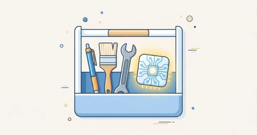 Toolbox with AI as one tool