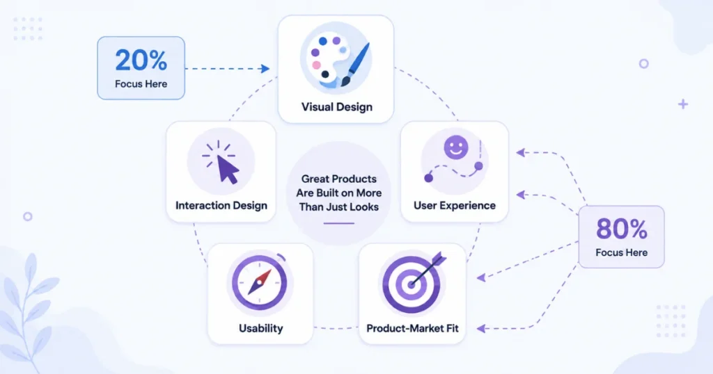 Five pillars of real product design